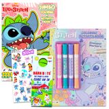 Conjunto De Livros Para Colorir Disney Lilo And Stitch Para Crianças Com Adesivos