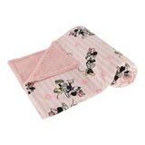 Cobertor De Bebê Disney Fuzzy Dupla Face Mink Sherpa 30x37cm