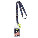 Cordão Disney Hot Diggity Dog Goofy Com Suporte De Identidade E Pingente