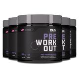Kit 5 Pré Treino Dux Pre Workout Pink Lemonade 300g