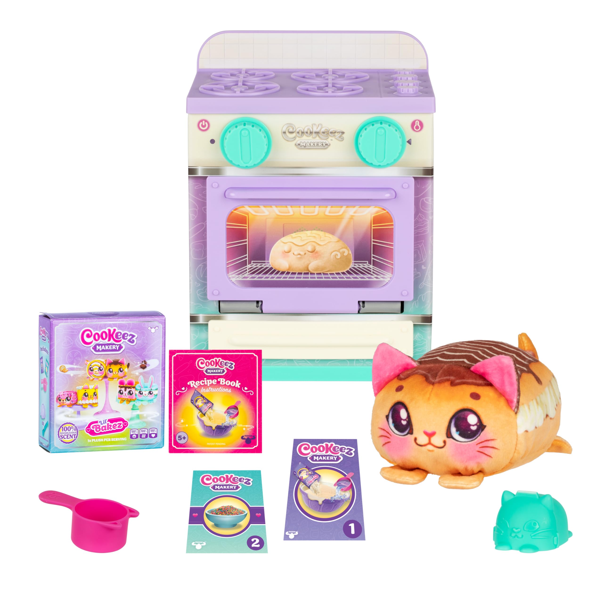 Bake Oven Cookeez Makery Lil' Bakez Com Brinquedo De Pelúcia Perfumado