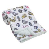 Cobertor De Bebê Disney Princess Super Soft Sherpa Back