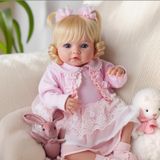 Boneca Reborn Babeside Megan 50 Cm Com Membros De Vinil Macio