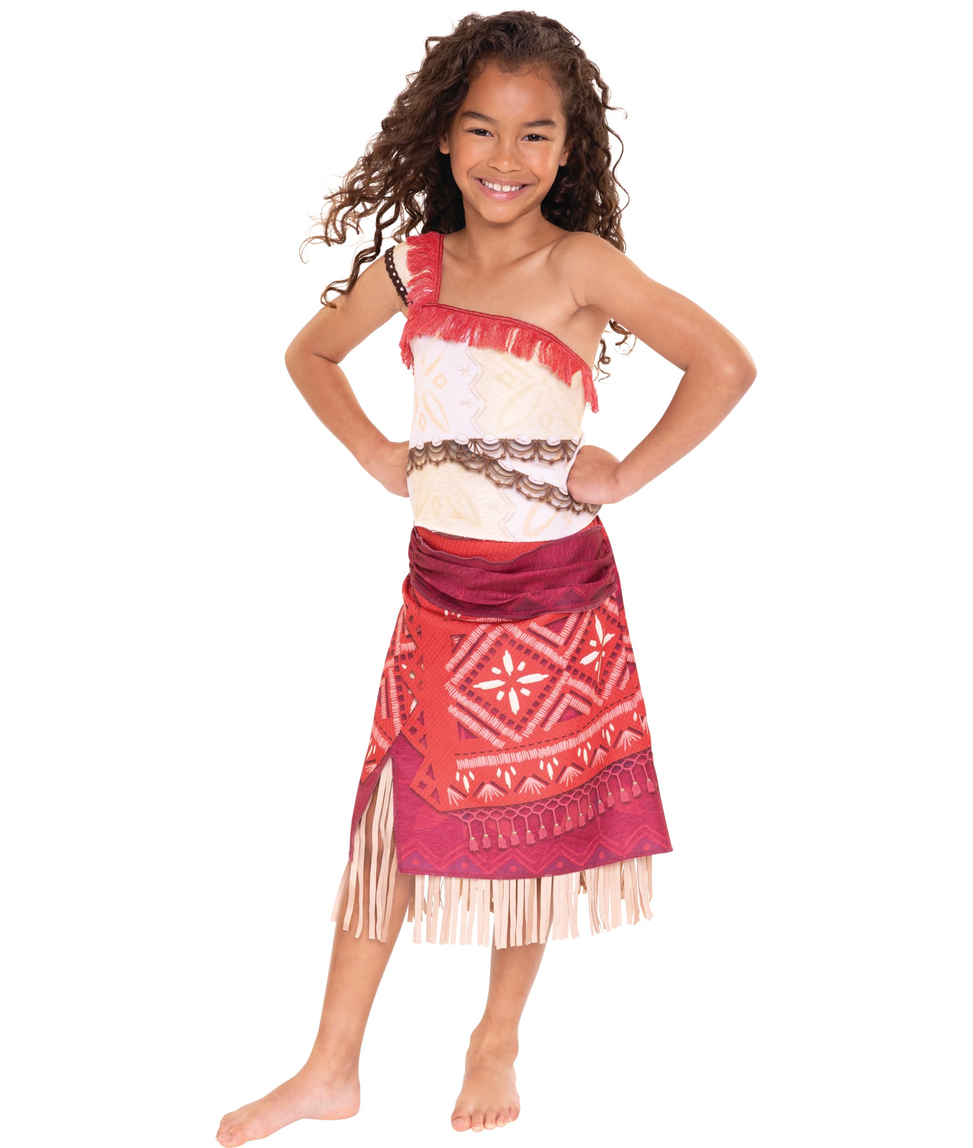 Fantasia Disney Moana 2 Moana Dress Para Meninas, Roupa De Aventura