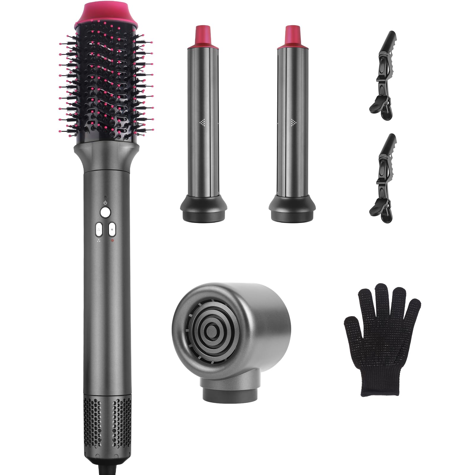 Conjunto De Escovas Para Secador De Cabelo 4 Em 1 Multi Air Styler Ionic 38m/s