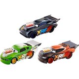 Pacote Com 3 Carros De Brinquedo Disney Pixar Xrs Drag Racing