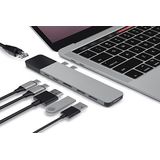 Hub Usb C Hyperdrive Net 6 Em 2 Para Macbook Pro Air 4k 100w