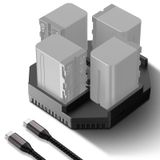 Carregador De Bateria Neewer Np-f970 Para Filmadora Np-f550 Np-f750