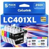 Cartuchos De Tinta Colorink Lc401xl Lc401 Para Brother Mfc-j1010dw