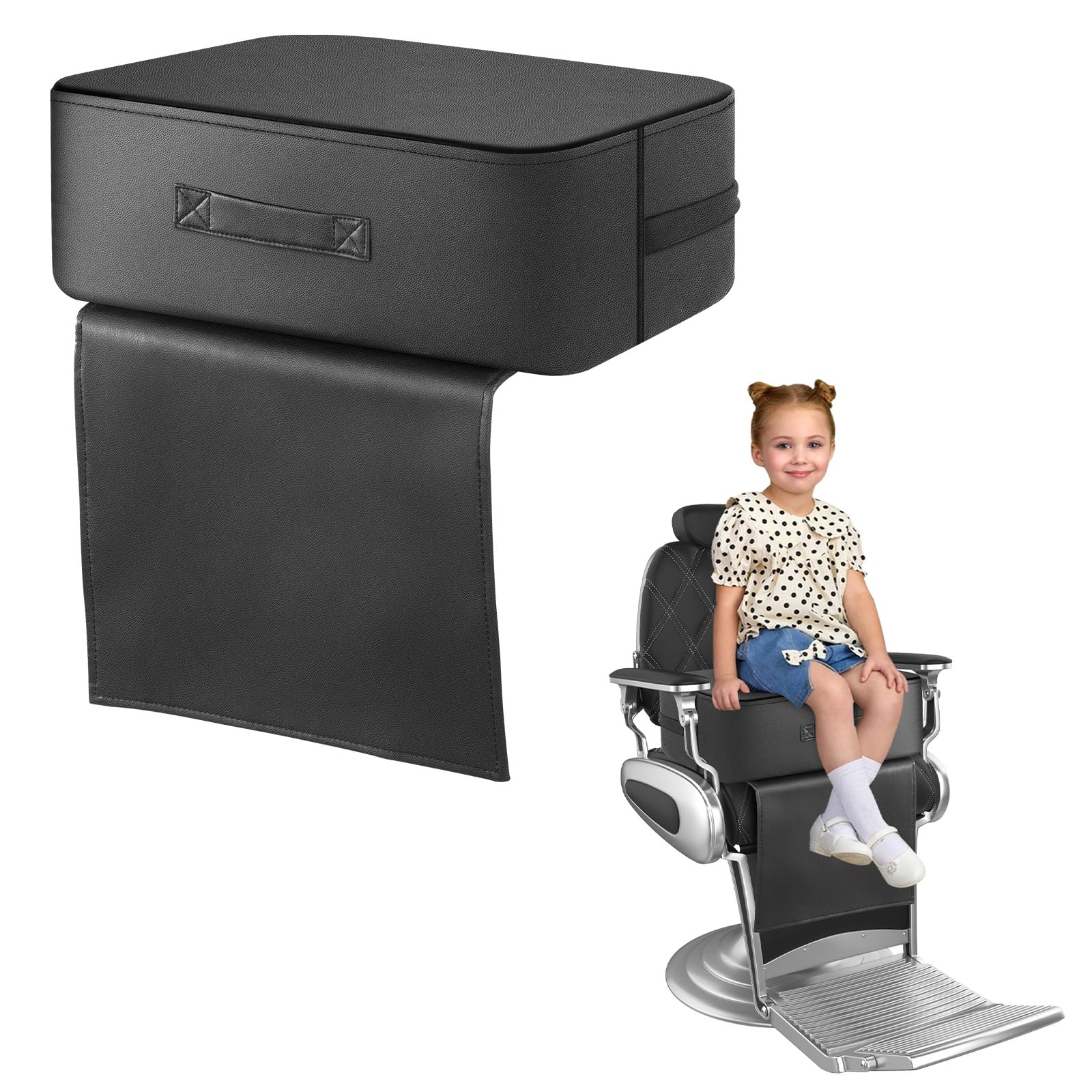 Salon Booster Seat Totidyh Para Crianças, Corte De Cabelo Com Alça