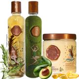 Kit De Cuidados Com O Cabelo Shaeio Ritual Botanico Growth Repair Set