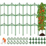 Gaiola De Tomate Ourest Grande Suporte Para Plantas De Metal 66 Cm A X 40 Cm L