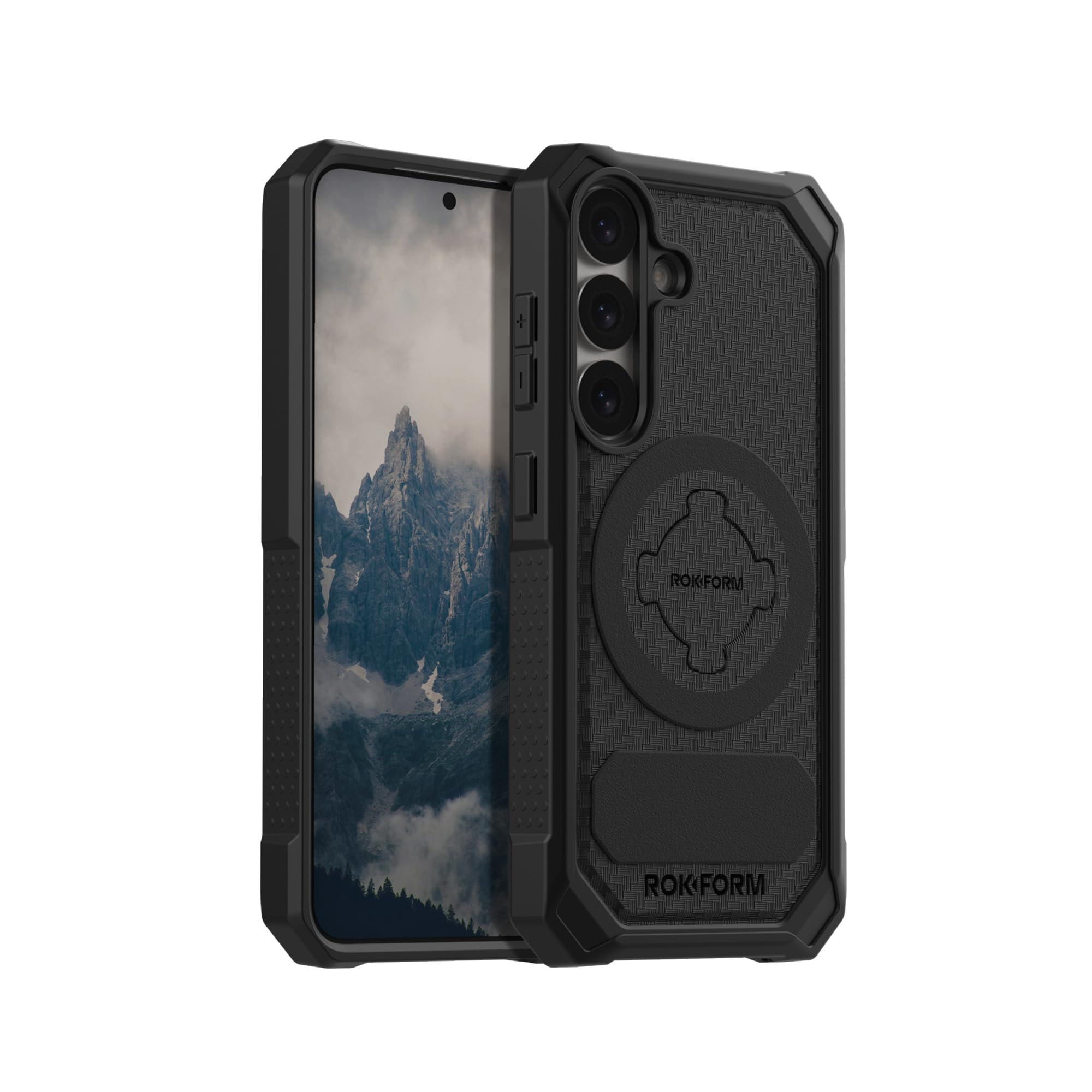 Capa Rokform Rugged Para Galaxy S25 Com Mag Safe Preta
