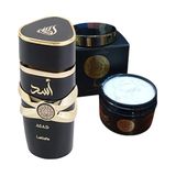 Hidratante Corporal Asad Com Perfume Lattafa Asad Preto 100ml : A Sua Confiança Começa Aqui