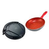 Kit Frigideira Philco PPH240AFR 1,7L + Robô Aspirador de Pó Multilaser Ho410