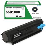 Cartucho De Toner Skyprint 55b1000 Preto Compatível Lexmark