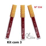-kit Lip Tint Metalizado 534 (3 Un.) - Max Love