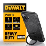 Capa De Telefone Dewalt Com Anel Magnético Giratório De 360° Para Iphone 16