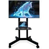 Suporte De Tv Rolante Solidgrace Para Tvs De 32 A 70 Polegadas De Até 50 Kg