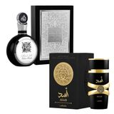 Perfume Lattafa Masculino Fakhar Black 100ml Edp + Creme Corporal Asad: Uma Fragância Sofisticada