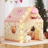 Play Tent Tmsluody Princess Indoor Com Luzes Para Crianças Rosa