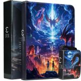 Card Binder Exfoil Pokemans Trading Cards 9 Cartas Pocket 980