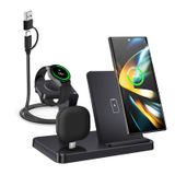 Carregador Sem Fio Vnbbt Para Estação De Carregamento Samsung 3 Em 1