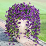 Flores Artificiais Penduradas Hrobek Dark Purple 2 Unidades