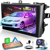 Estéreo De Carro Android 13 Para Toyota Corolla 2009-2013 9"