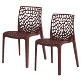 Kit 2 Cadeiras Gruvyer Design Cozinha Sala De Estar Jantar