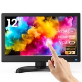 Monitor De Tela Sensível Ao Toque Eyoyo Em116id 12 Polegadas 1366x768 Hdmi Vga