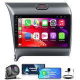 Rádio De Carro Android 12 4g+64g Com Carplay/android Auto Kia Forte