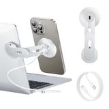 Suporte Magnético Para Telefone, Laptop Com Carregador Sem Fio De 15 W Magsafe