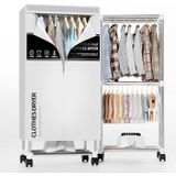 Secadora De Roupas Portátil Kiseely Electric 15 Kg De Capacidade Cinza