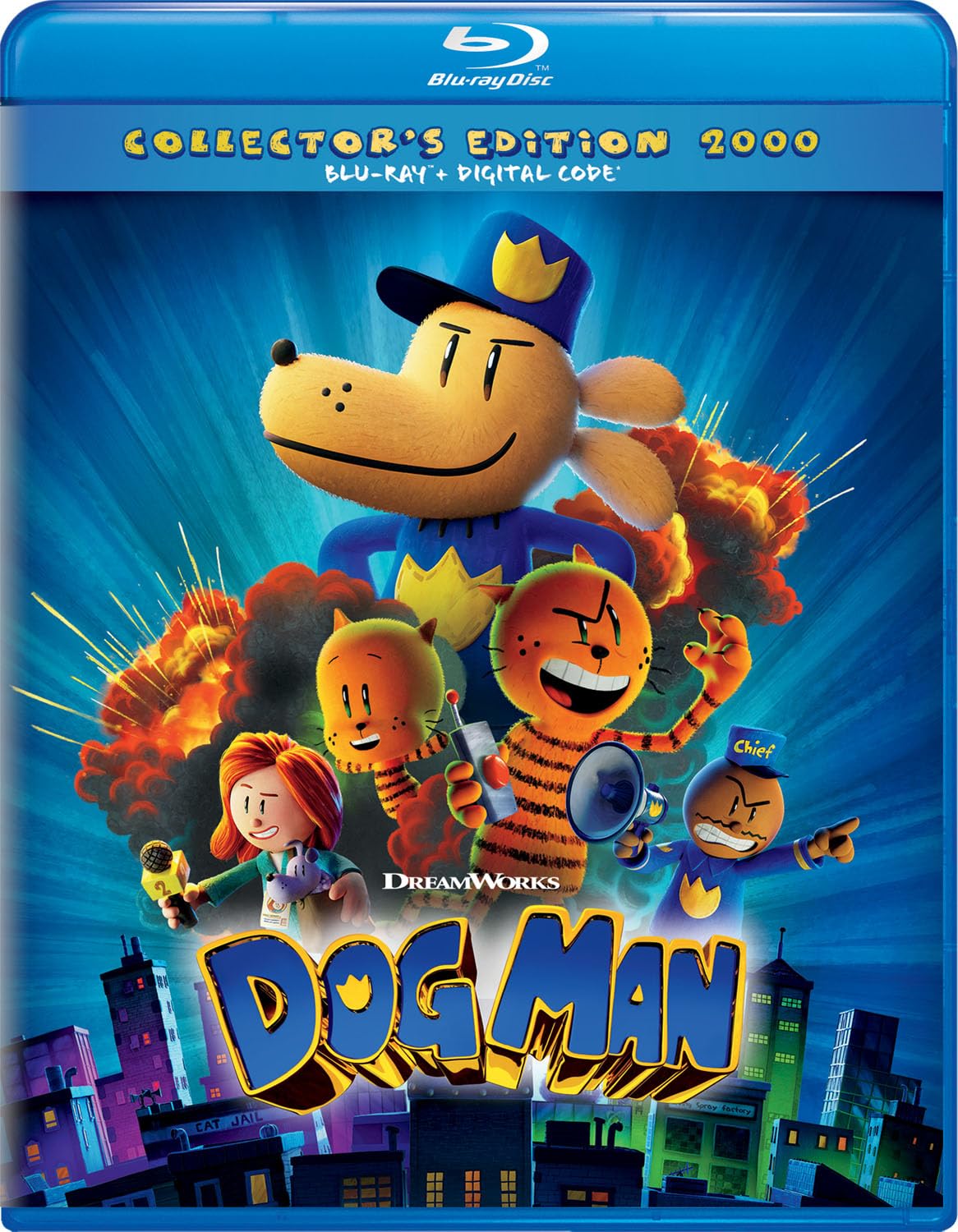 Blu-ray Dog Man Edição De Colecionador Universal 90min
