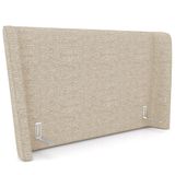 Cabeceira Cama Box Casal 140cm Nilo P05 Linho Bege - Lyam Decor