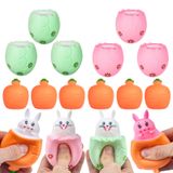 Ovos De Páscoa Squishy Bunny Taikuray, 12 Unidades Para Cesta De Páscoa