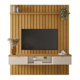 Painel Ripado You Illusion 1.8 Cinamomo-off White Para Tv Até 70? - Hb Móveis Cinamomo-off White