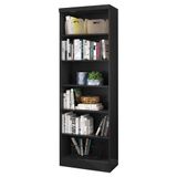 Estante Livreiro Multiuso 1404 Preto Fosco - Qmovi Preto Fosco