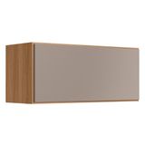 Armário Aéreo Geladeira Acácia Touch 80cm 1 Porta Basculante Ipê-fendy - Nicioli Ipê-fendy