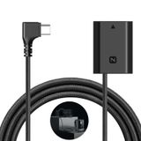 Bateria Fictícia Usb C Para Np-fz100 Para Sony Com Saída De 8,2 V