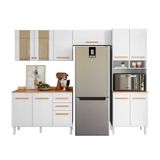 Cozinha Modulada Intenza Nubia 4 Peças Branco - Nicioli Branco