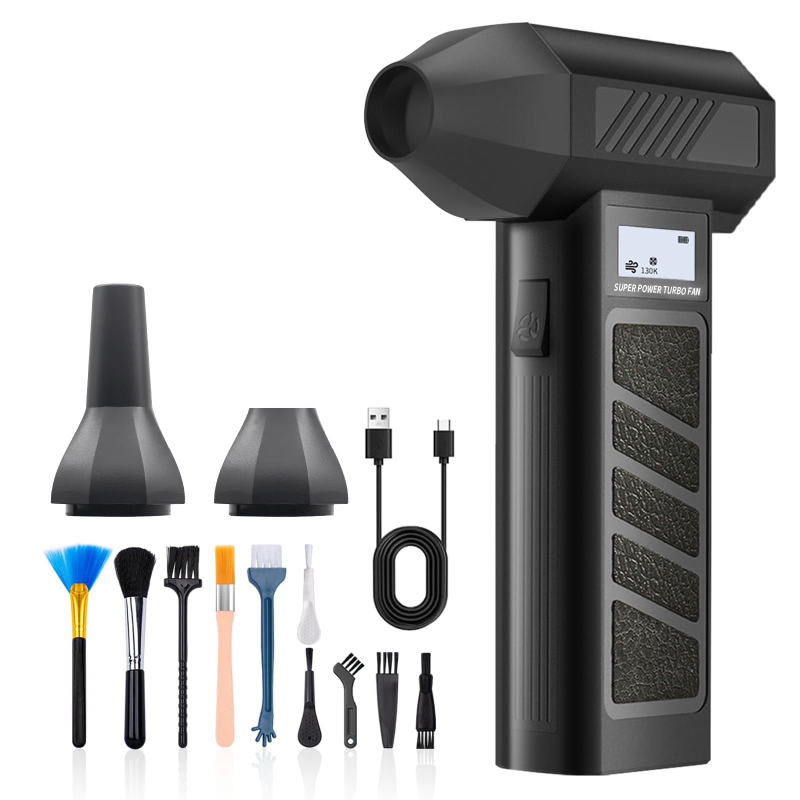 Duster De Ar Comprimido Qink Rolmil 4 Velocidades Ultra 130.000 Rpm