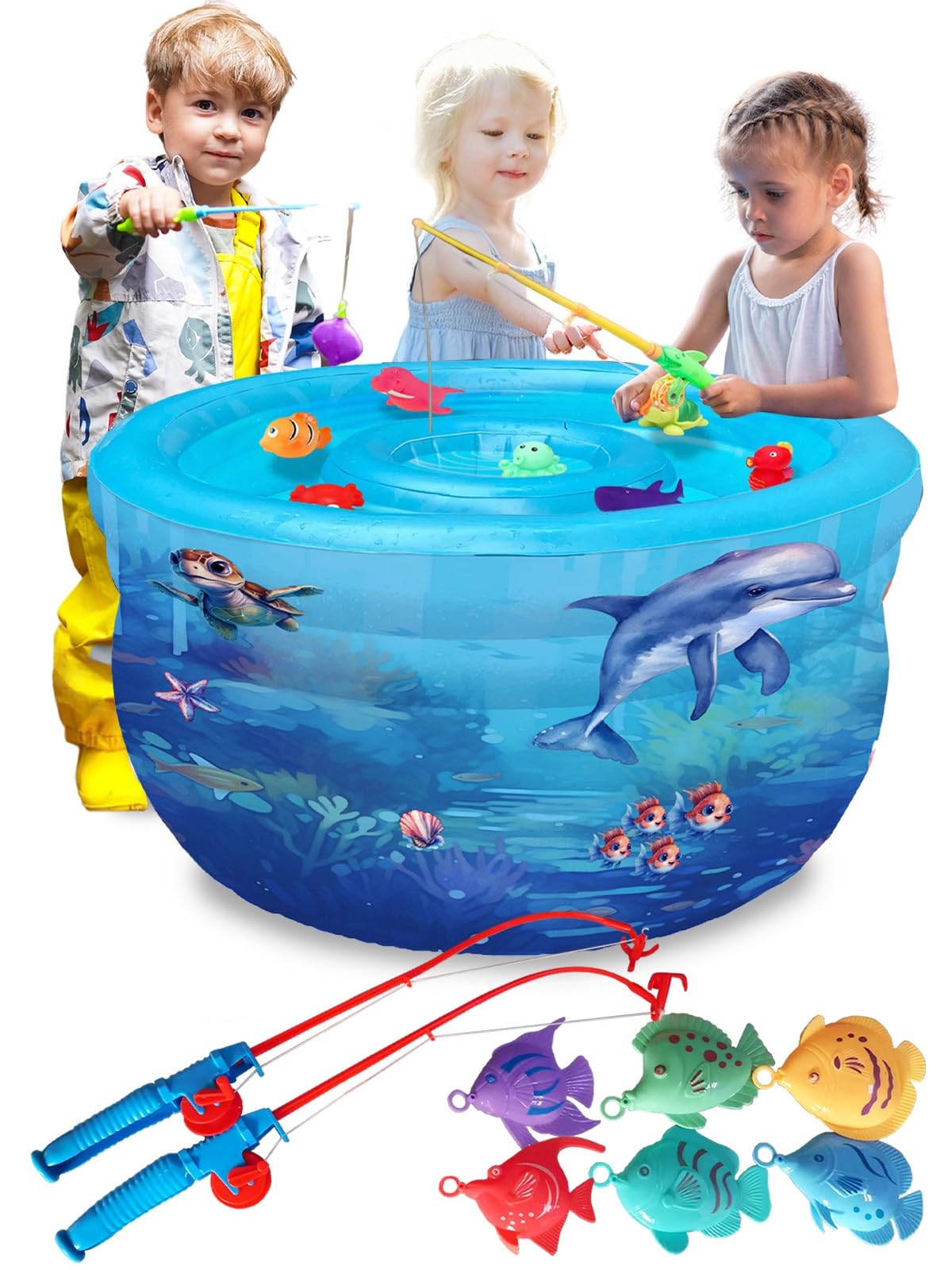 Water Table Splashez Toddler Com Jogo De Pesca E Brinquedos De 1 A 3 Anos
