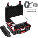 Kit De Estojo Rígido À Prova D&#39;água Para Starlink Mini Com Acessórios