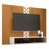 Painel Suspenso Form Cinamomo-off White Para Tv Até 47 - Hb Móveis Cinamomo-off White