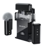 Microfone De Lapela Sem Fio Biliwal Para Iphone/android/laptop