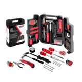 Kit Multiuso Jogo Ferramentas Manuais 142 Peças Com Maleta