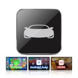 Car Tv Assistant Sem Fio Carplay E Adaptador Automático Android