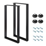 Pernas De Mesa De Bar Whuangkaka 101,6 Cm Para Mesa, Mesa De Jantar, Conjunto De 2